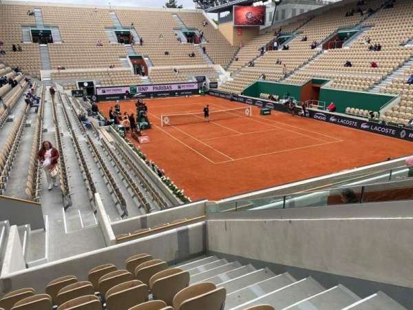 Court Suzanne-Lenglen, section: 11, row: 10, seat: 72