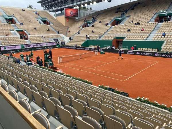 Court Suzanne-Lenglen, section: 14, row: 9, seat: 26