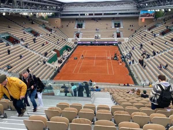 Court Suzanne-Lenglen, section: 2, row: 30, seat: 45