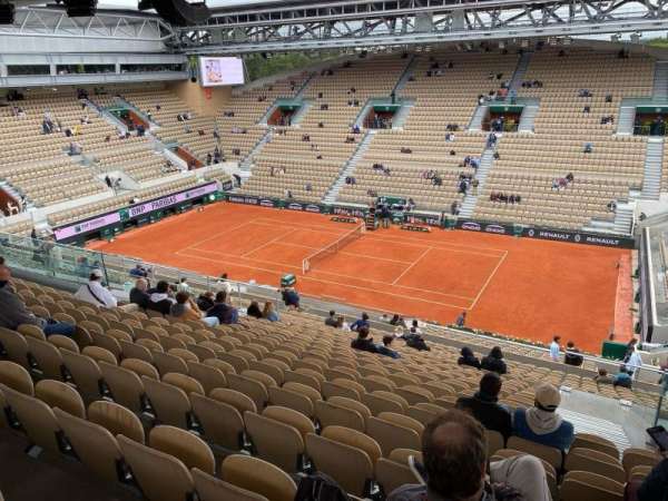 Court Suzanne-Lenglen, section: 4, row: 29, seat: 25