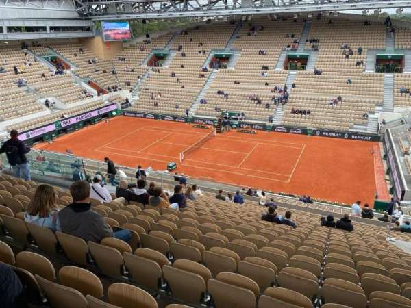 Court Suzanne-Lenglen, section: 4, row: 29, seat: 30