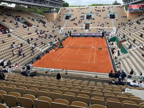 Court Suzanne-Lenglen, section: 10, row: 21, seat: 32