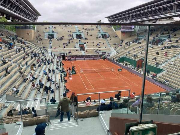 Court Suzanne-Lenglen, section: 11, row: 20, seat: 66