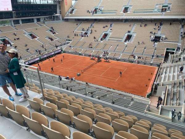 Court Philippe Chatrier, section: 49, row: 7, seat: 28