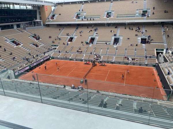 Court Philippe Chatrier, section: 49, row: 6, seat: 50