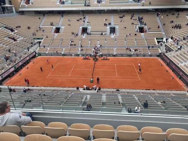 Court Philippe Chatrier, section: 50, row: 4, seat: 69