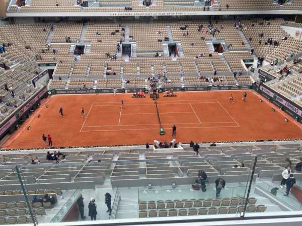 Court Philippe Chatrier, section: 50, row: 2, seat: 81