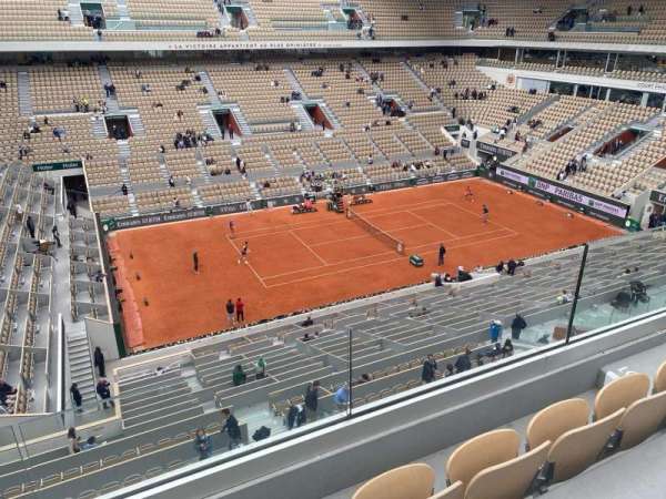 Court Philippe Chatrier, section: 51, row: 3, seat: 117