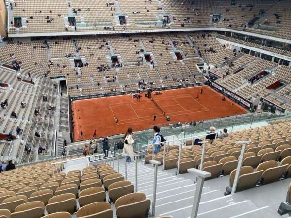 Court Philippe Chatrier, section: 51, row: 18, seat: 112