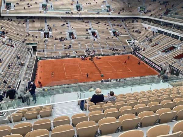 Court Philippe Chatrier, section: 51, row: 14, seat: 105