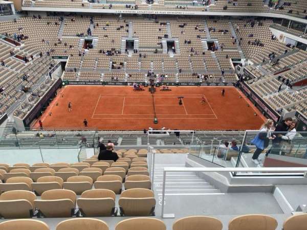 Court Philippe Chatrier, section: 50, row: 12, seat: 80