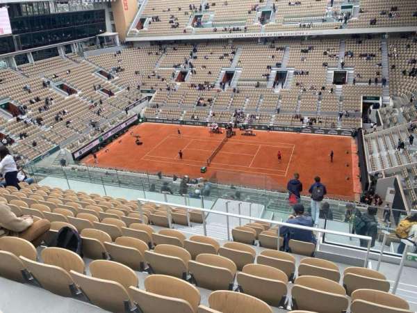 Court Philippe Chatrier, section: 49, row: 14, seat: 42