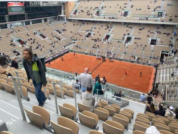 Court Philippe Chatrier, section: 49, row: 16, seat: 37