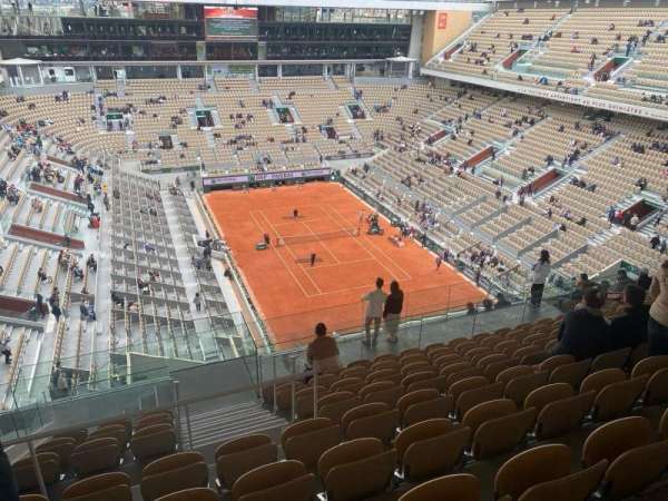 Court Philippe Chatrier, section: 47, row: 14, seat: 121