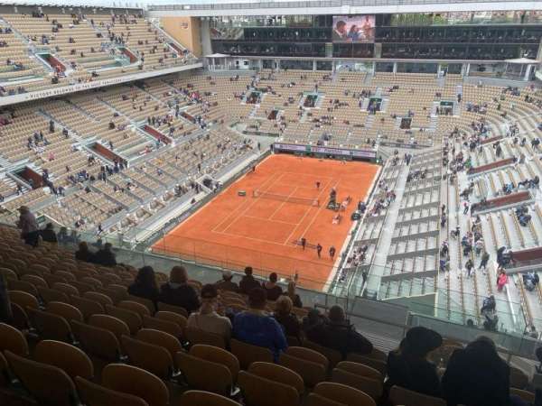 Court Philippe Chatrier, section: 45, row: 15, seat: 45