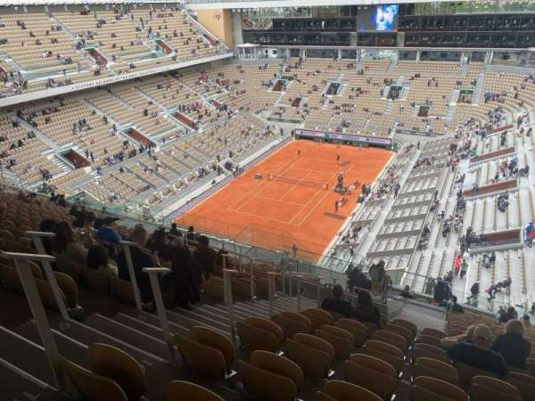Court Philippe Chatrier, section: 45, row: 18, seat: 37