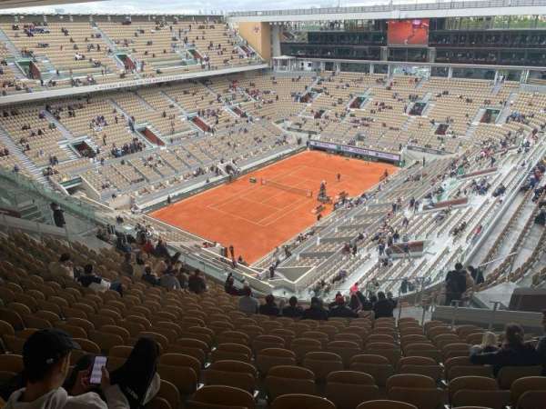 Court Philippe Chatrier, section: 44, row: 16, seat: 13