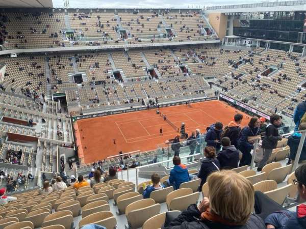 Court Philippe Chatrier, section: 43, row: 15, seat: 116