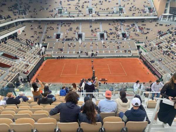 Court Philippe Chatrier, section: 142, row: 17, seat: 78