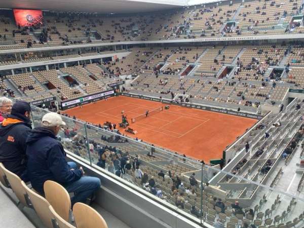 Court Philippe Chatrier, section: 140, row: 2, seat: 11