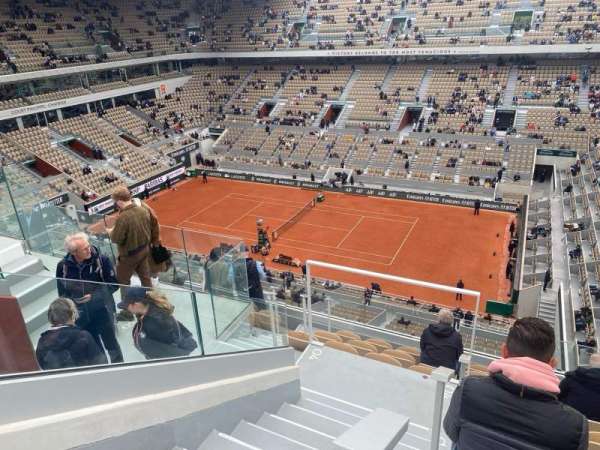 Court Philippe Chatrier, section: 141, row: 8, seat: 35