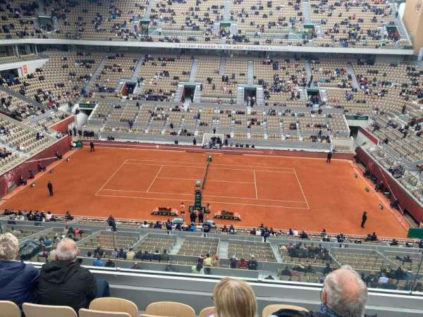 Court Philippe Chatrier, section: 142, row: 4, seat: 68