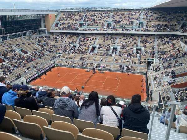 Court Philippe Chatrier, section: 49, row: 18, seat: 41