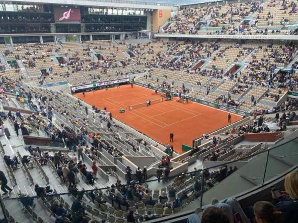 Court Philippe Chatrier, section: 48, row: 3, seat: 144