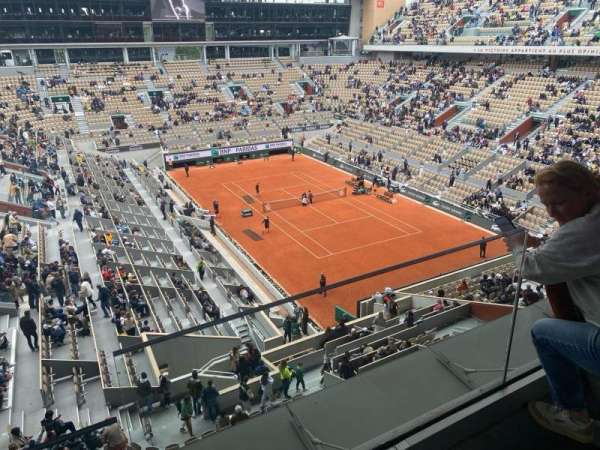 Court Philippe Chatrier, section: 47, row: 2, seat: 126