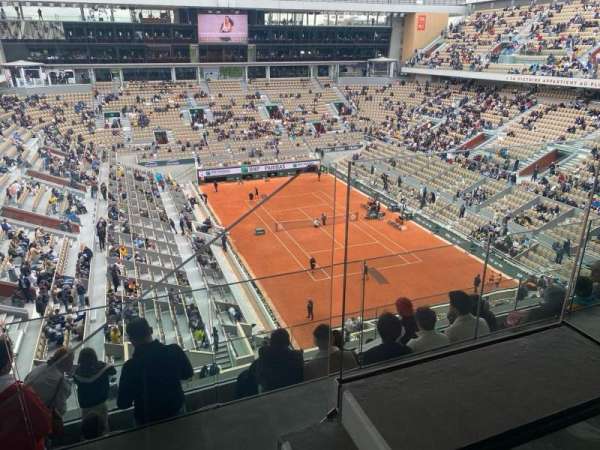 Court Philippe Chatrier, section: 47, row: 6, seat: 122