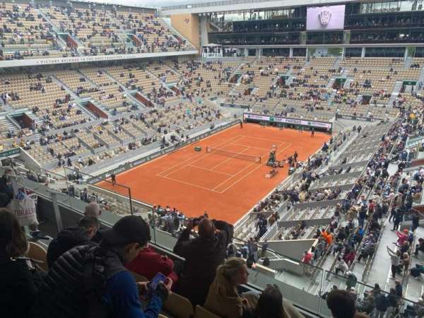 Court Philippe Chatrier, section: 45, row: 4, seat: 33