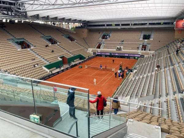 Court Suzanne-Lenglen, section: 1, row: 25, seat: 16