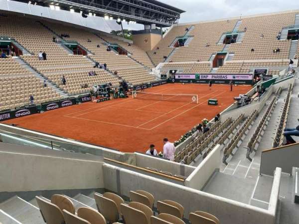 Court Suzanne-Lenglen, section: 10, row: 8, seat: 16
