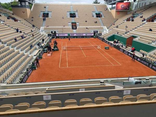 Court Suzanne-Lenglen, section: 11, row: 13, seat: 55