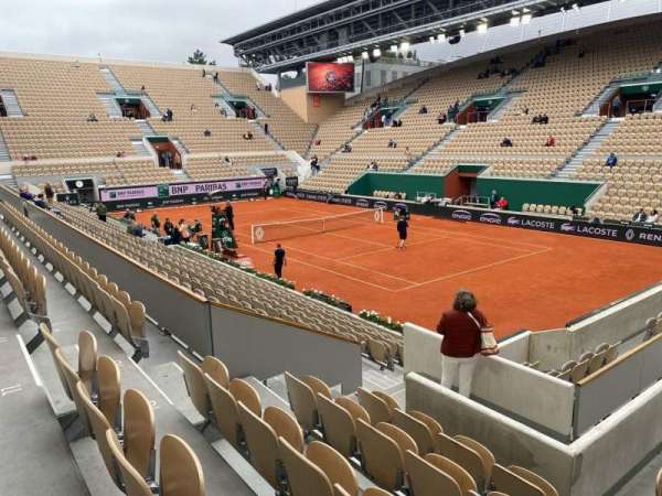 Court Suzanne-Lenglen, section: 14, row: 11, seat: 13