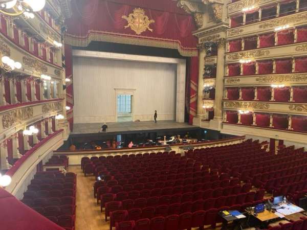 Teatro Alla Scala, section: ii ordine sinistra, row: 13, seat: 1