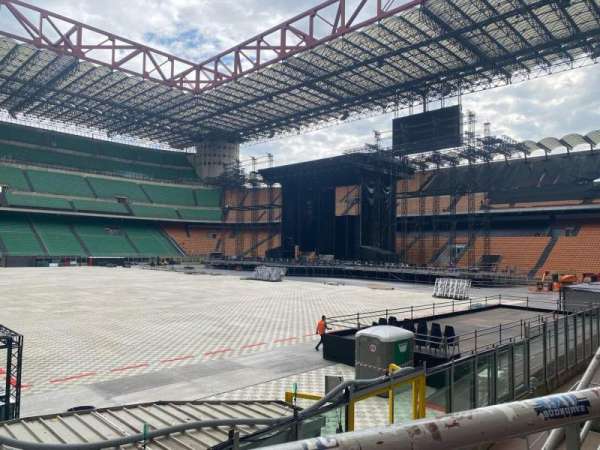 San Siro, section: y01, row: 2, seat: 9
