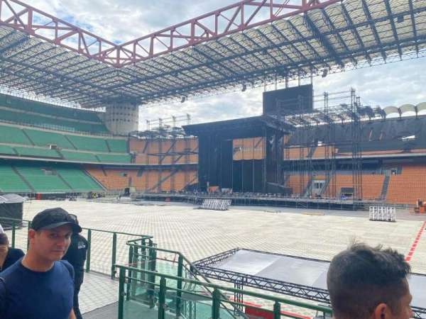 San Siro, section: l, row: 3, seat: 10