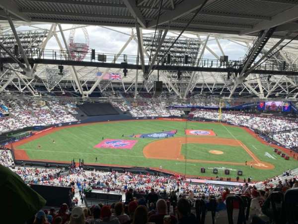 London Stadium, section: 203, row: 67, seat: 292