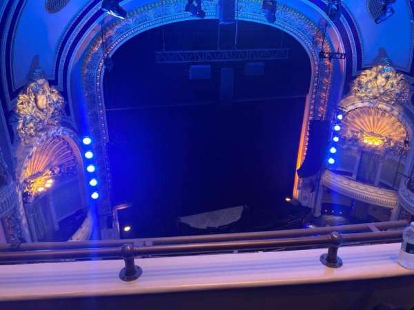 Palace Theatre, Broadway, section: Balcony L, row: b, seat: 7
