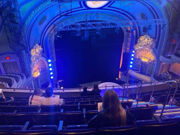 Palace Theatre, Broadway, section: Balcony L, row: h, seat: 7