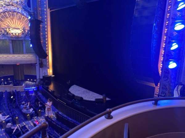 Palace Theatre, Broadway, section: Mezzanine Box R, row: b, seat: 1