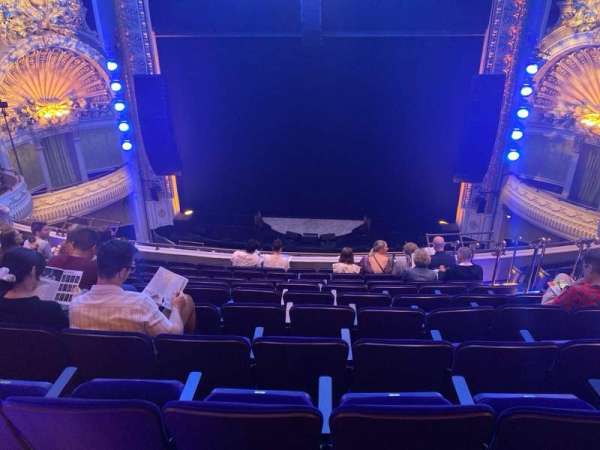 Palace Theatre, Broadway, section: Mezzanine C, row: j, seat: 110