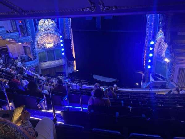 Palace Theatre, Broadway, section: Rear Mezzanine R, row: m, seat: 8