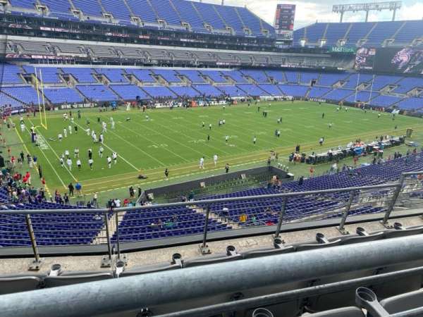 M&T Bank Stadium, section: 205, row: 4, seat: 3