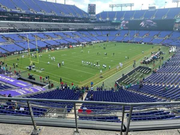 M&T Bank Stadium, section: 208, row: 3, seat: 7