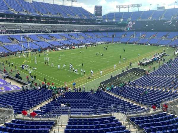 M&T Bank Stadium, section: 207, row: 1w, seat: 10