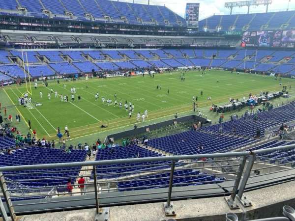 M&T Bank Stadium, section: 205, row: 3, seat: 9
