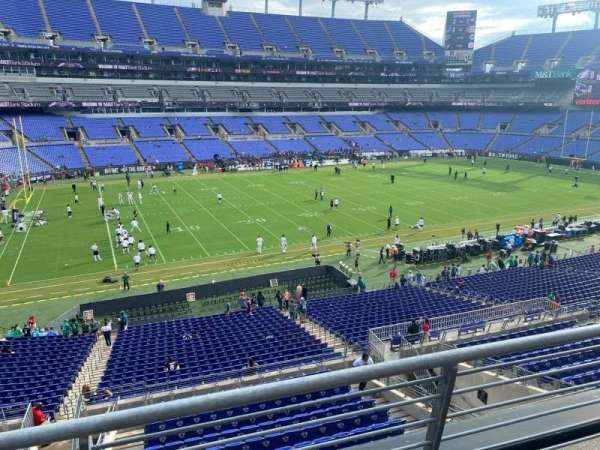 M&T Bank Stadium, section: 203, row: 2, seat: 14