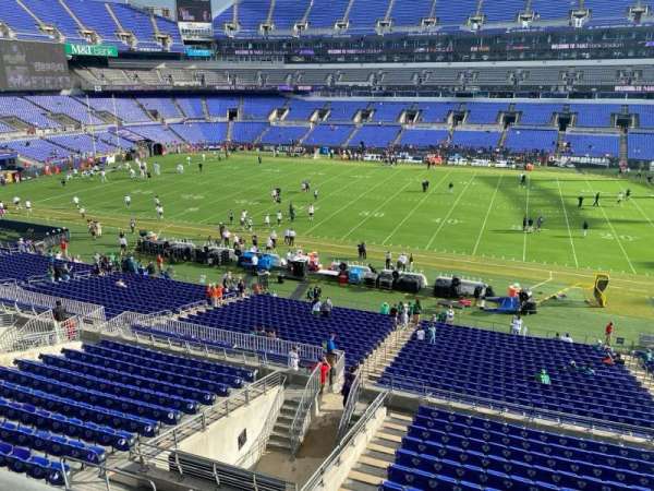 M&T Bank Stadium, section: 252, row: 1, seat: 14